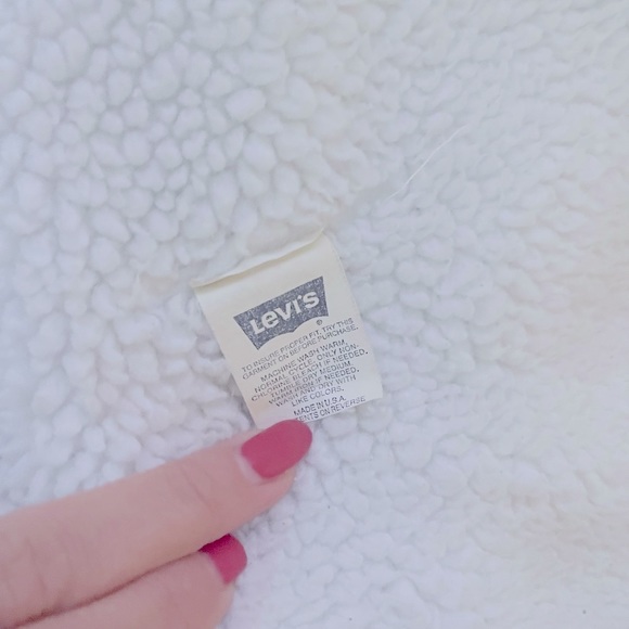 Levi’s vintage denim Sherpa lined jacket Medium - Picture 7 of 14